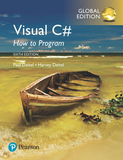 Couverture de l’ouvrage Visual C# How to Program, Global Edition