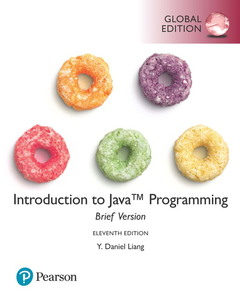 Couverture de l’ouvrage Introduction to Java Programming, Brief Version, Global Edition