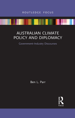 Cover of the book Australian Climate Policy and Diplomacy