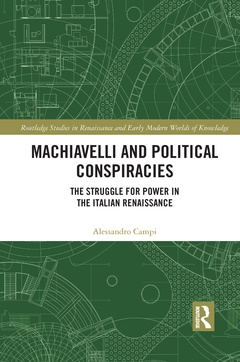 Couverture de l’ouvrage Machiavelli and Political Conspiracies