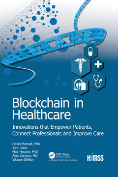 Couverture de l’ouvrage Blockchain in Healthcare