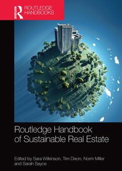 Cover of the book Routledge Handbook of Sustainable Real Estate