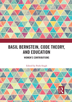 Couverture de l’ouvrage Basil Bernstein, Code Theory, and Education