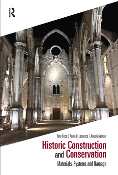 Couverture de l’ouvrage Historic Construction and Conservation