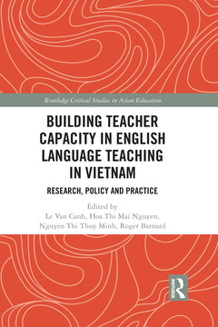 Couverture de l’ouvrage Building Teacher Capacity in English Language Teaching in Vietnam