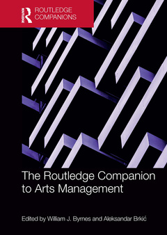 Couverture de l’ouvrage The Routledge Companion to Arts Management