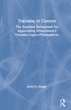 Cover of the book Tractatus in Context