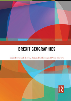 Couverture de l’ouvrage Brexit Geographies