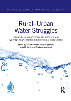 Couverture de l’ouvrage Rural–Urban Water Struggles