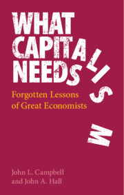 Couverture de l’ouvrage What Capitalism Needs