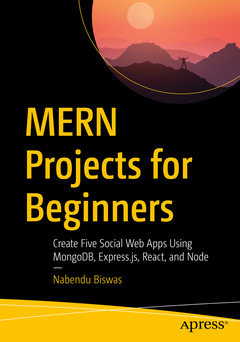 Couverture de l’ouvrage MERN Projects for Beginners