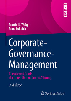 Couverture de l’ouvrage Corporate-Governance-Management