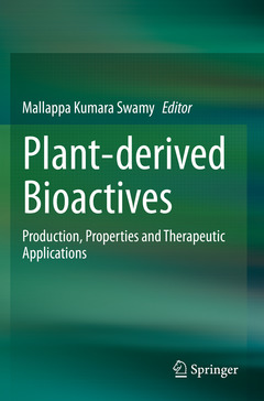 Couverture de l’ouvrage Plant-derived Bioactives