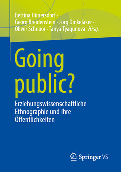 Cover of the book Going public?