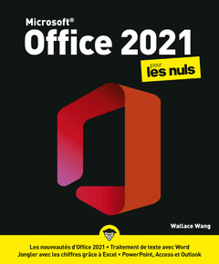 Couverture de l’ouvrage Microsoft Office 2021 Pour les Nuls