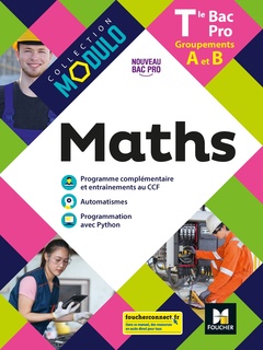 Cover of the book Modulo - MATHS - Tle Bac Pro Groupements A et B - Éd. 2021 - Livre élève