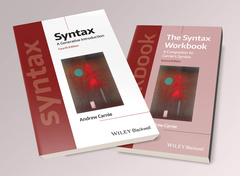Cover of the book Syntax: A Generative Introduction 4e & The Syntax Workbook 2e Set