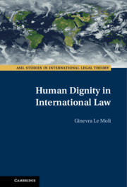 Cover of the book Human Dignity in International Law