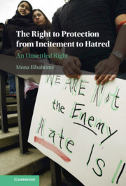 Couverture de l’ouvrage The Right to Protection from Incitement to Hatred