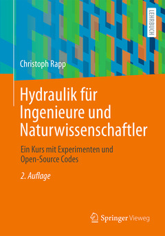 Couverture de l’ouvrage Hydraulik für Ingenieure und Naturwissenschaftler