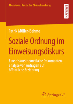 Couverture de l’ouvrage Soziale Ordnung im Einweisungsdiskurs