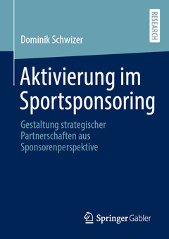 Couverture de l’ouvrage Aktivierung im Sportsponsoring