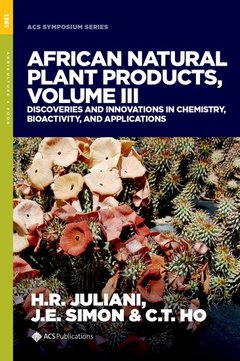 Couverture de l’ouvrage African Natural Plant Products, Volume III