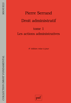 Cover of the book Droit administratif. Tome 1