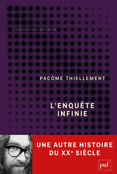 Cover of the book L'enquête infinie