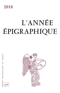 Cover of the book L'Année épigraphique, vol. 2018