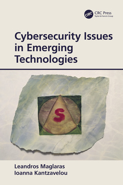Couverture de l’ouvrage Cybersecurity Issues in Emerging Technologies