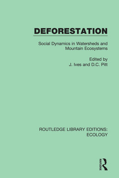 Couverture de l’ouvrage Deforestation