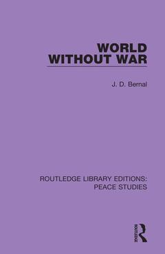 Couverture de l’ouvrage World Without War