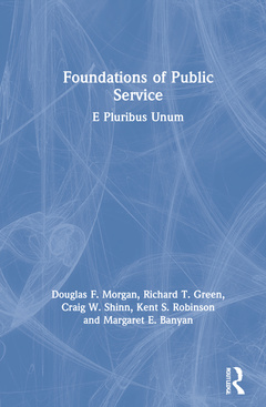 Couverture de l’ouvrage Foundations of Public Service
