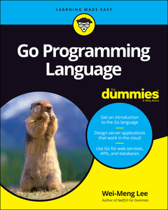 Couverture de l’ouvrage Go Programming Language For Dummies