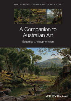 Couverture de l’ouvrage A Companion to Australian Art