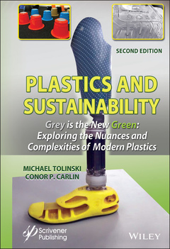 Couverture de l’ouvrage Plastics and Sustainability Grey is the New Green