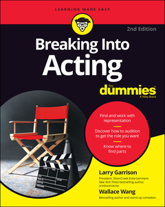 Couverture de l’ouvrage Breaking into Acting For Dummies