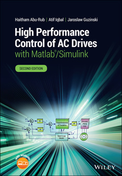 Couverture de l’ouvrage High Performance Control of AC Drives with Matlab/Simulink
