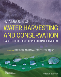 Couverture de l’ouvrage Handbook of Water Harvesting and Conservation