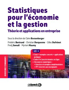 Cover of the book Statistiques pour l'économie et la gestion