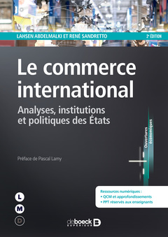 Cover of the book Le commerce international
