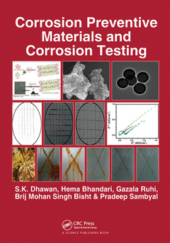 Couverture de l’ouvrage Corrosion Preventive Materials and Corrosion Testing