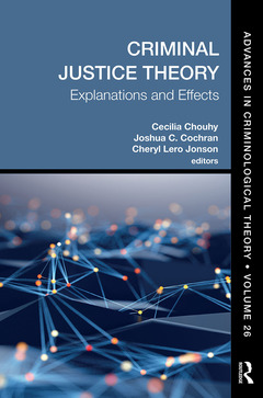 Couverture de l’ouvrage Criminal Justice Theory, Volume 26