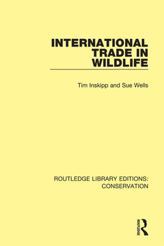 Couverture de l’ouvrage International Trade in Wildlife