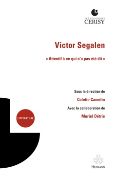 Couverture de l’ouvrage Victor Segalen