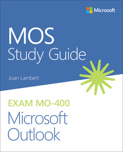 Couverture de l’ouvrage MOS Study Guide for Microsoft Outlook Exam MO-400
