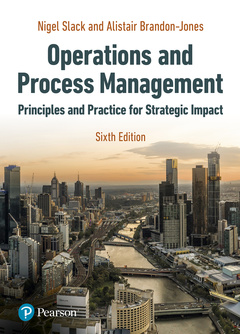 Couverture de l’ouvrage Operations and Process Management