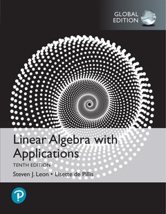 Couverture de l’ouvrage Linear Algebra with Applications, Global Edition