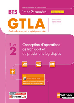 Couverture de l’ouvrage Conception d'opérations de transport et de prestations logistiques Livre + licence élève - 2021